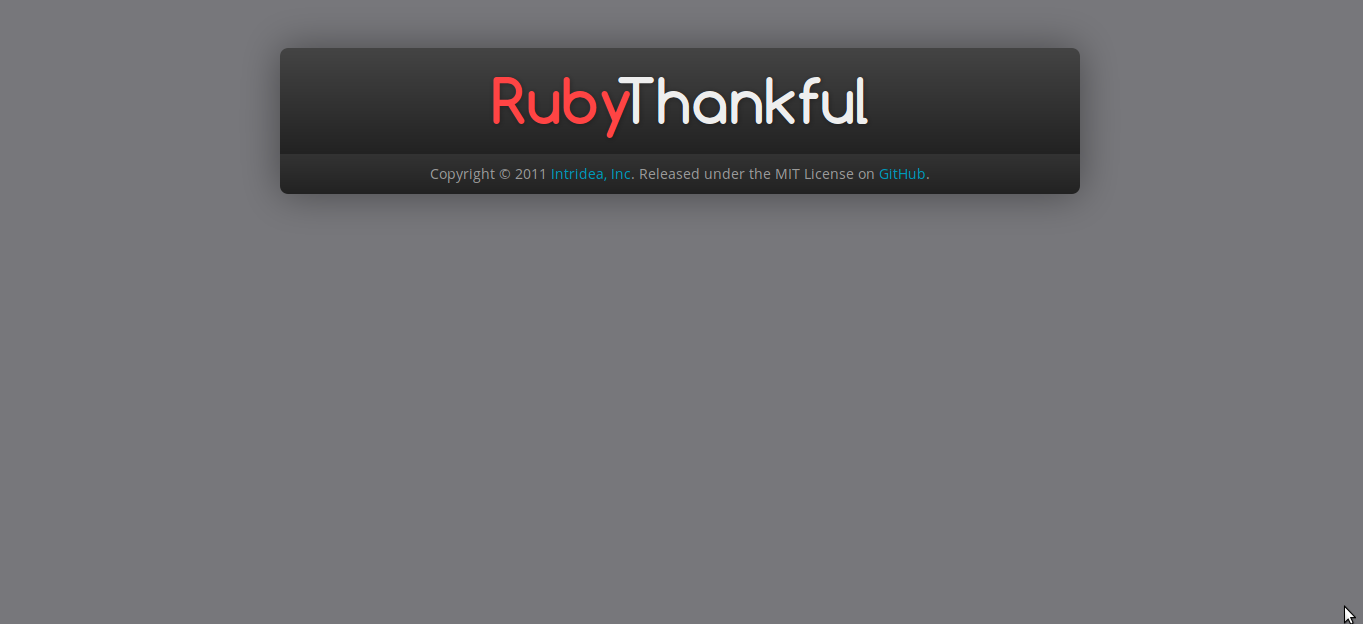 Nobody seems to be #rubthankful anymore